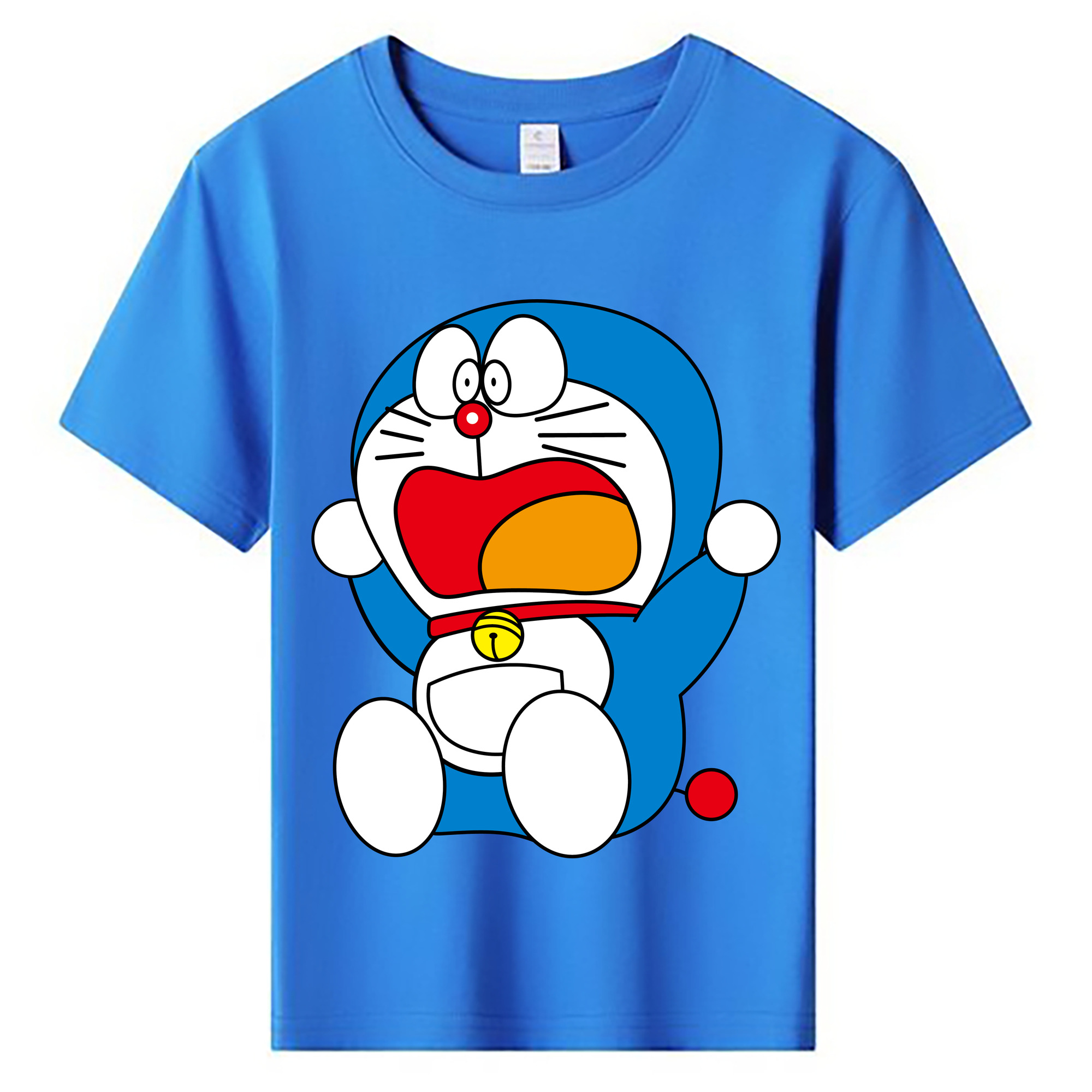 （画像用） ドラえもん Doraemon 綿100％キッズTシャツ（フロントプリント）